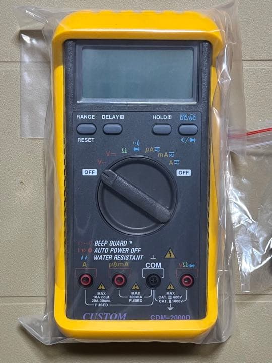 デジタルマルチメータ CDM-2000D 新品未使用品
