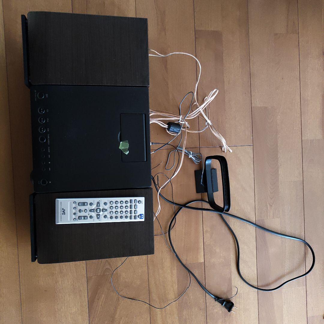 【美品】JVC EXS3-B ウッドコーン※ラジオ以外正常！自宅保管・使用少ない