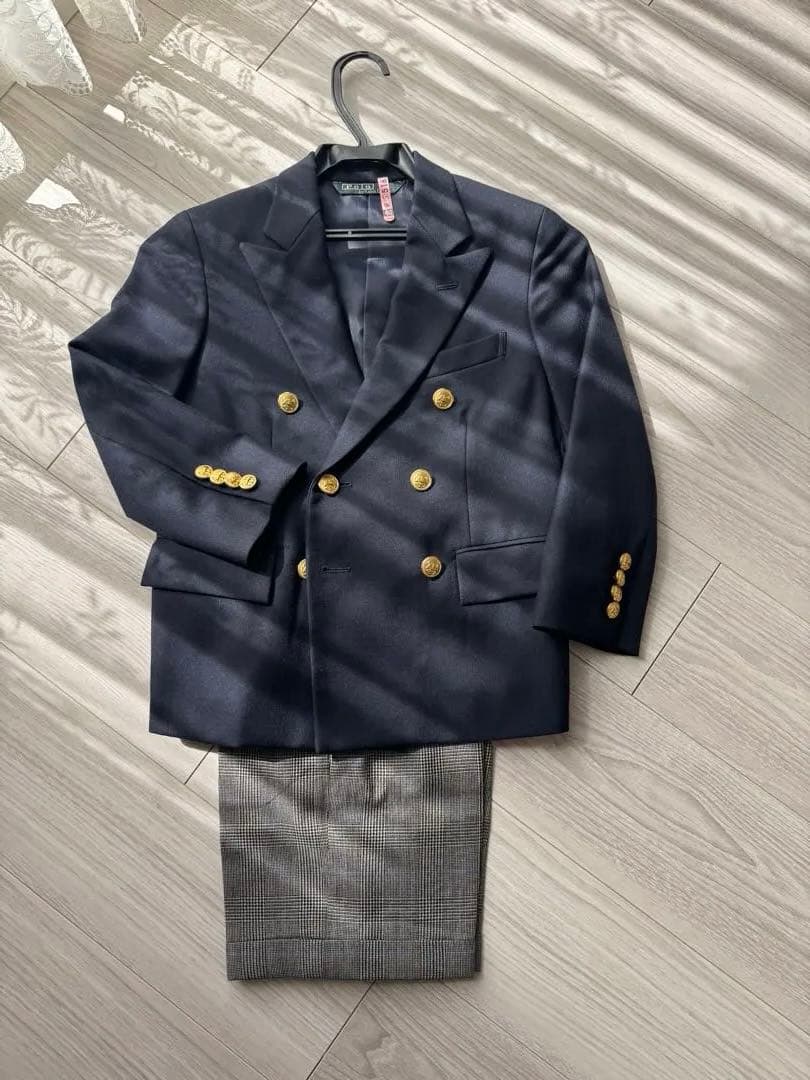 ラルフローレン　ダブル　ブレザー スーツ　入学式