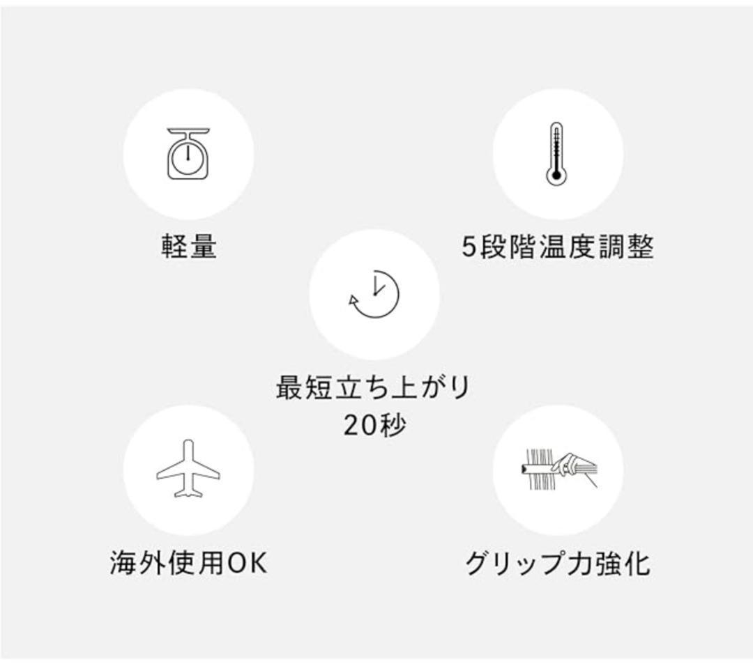 ★未使用★ ReFa リファ ストレートアイロン プロ ブラック