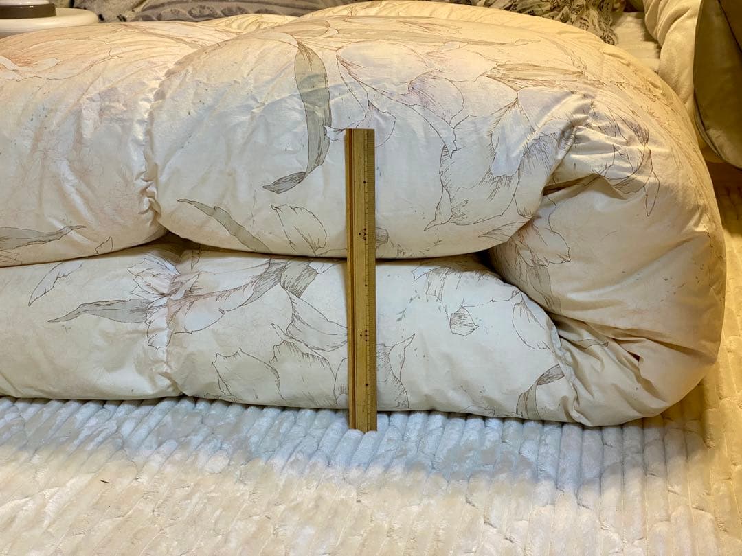 羽毛布団 ダブルサイズ 訳あり