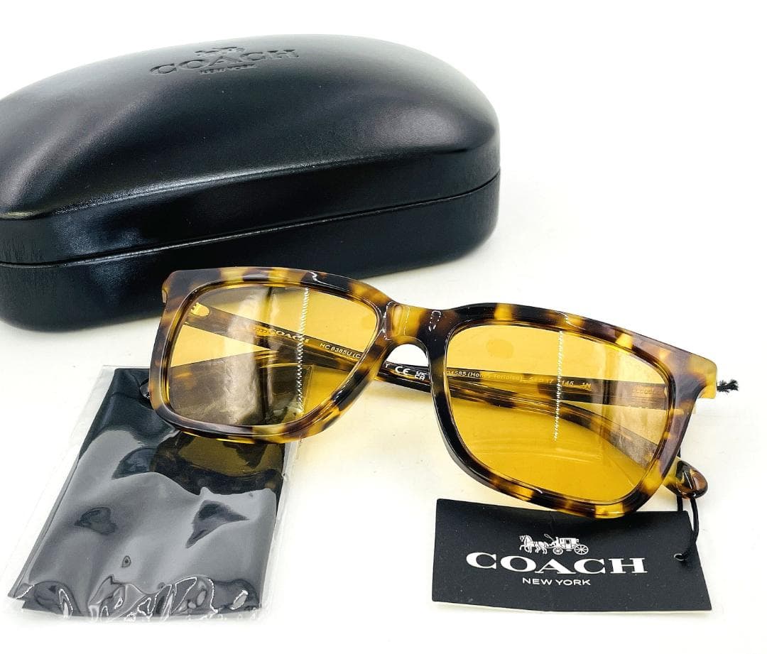 【新品未使用品】COACH サングラス HC8385U CL910 504585