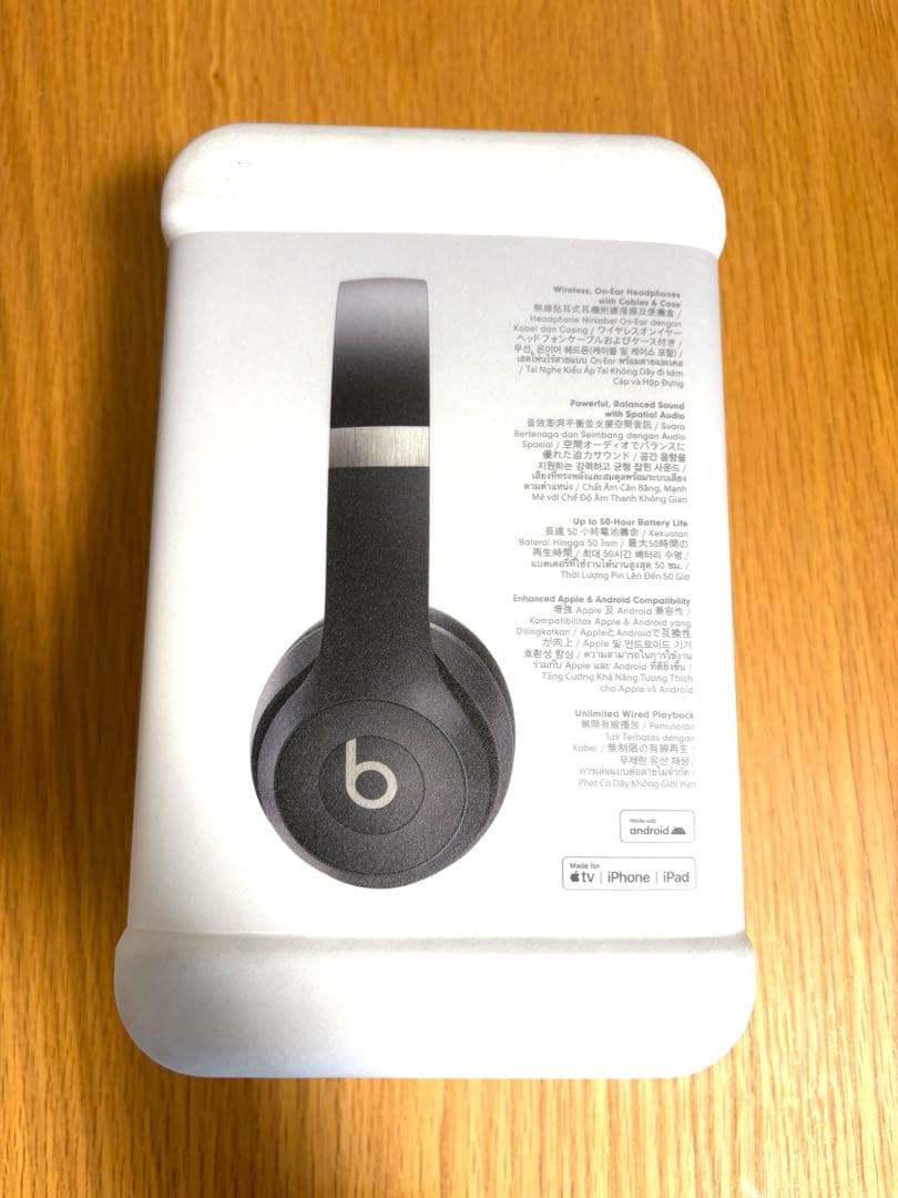 Beats Solo 4 ワイヤレスヘッドホンブラック