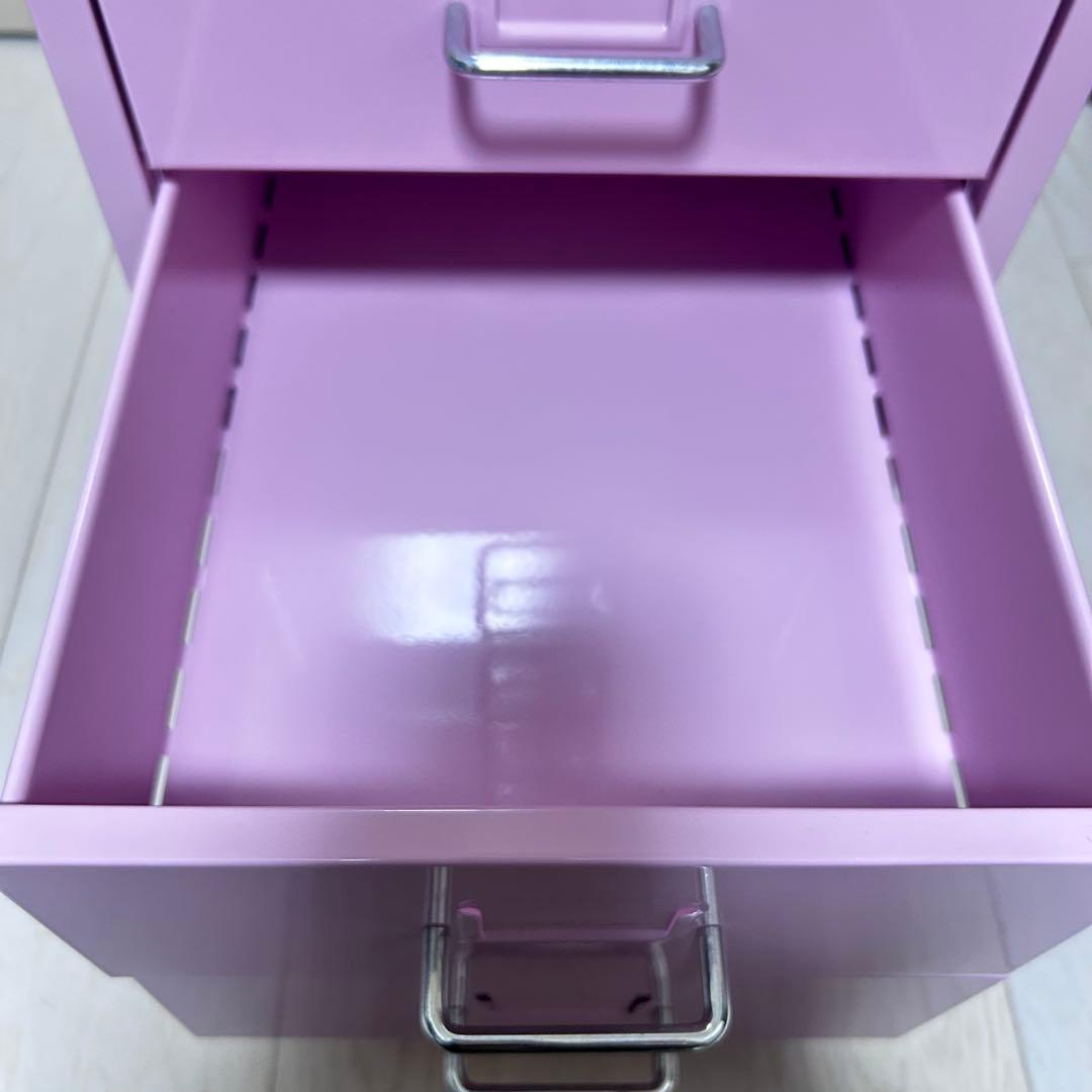 組み立て済　IKEA HELMER ヘルメル 6段チェスト 引き出し　ピンク
