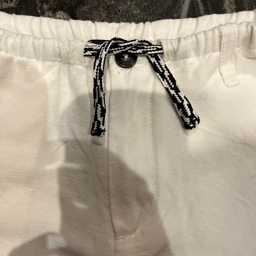 EMPORIO ARMANI ストライプ長袖シャツ 130cm &白パンツセット