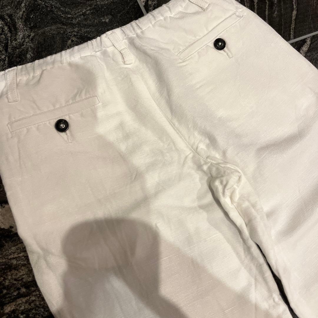 EMPORIO ARMANI ストライプ長袖シャツ 130cm &白パンツセット