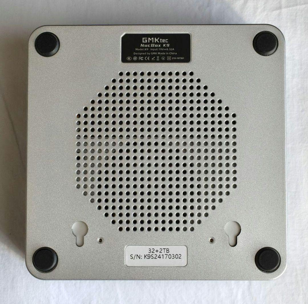 ミニPC GMKtec K9/Core Ultra 5 125H/office2021