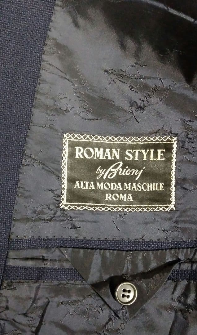 ブリオー二、長期自宅保管品、紺ブレザー、サイズ38（ A5)