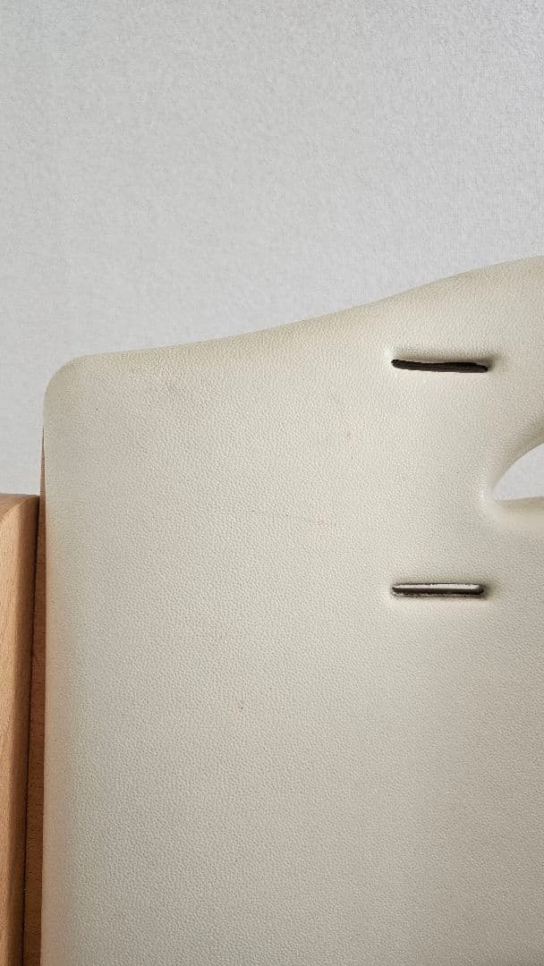 ​【訳あり格安】ビヨンドジュニア ハイチェア（ナチュラル×ホワイト）