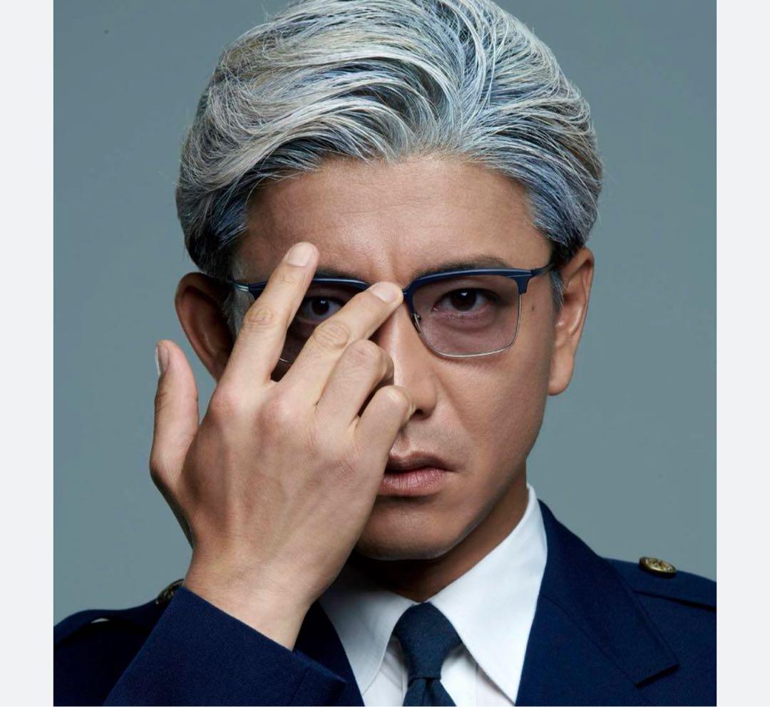 卒業おめでとう。木村拓哉　教場Requiem MASUNAGA サングラス