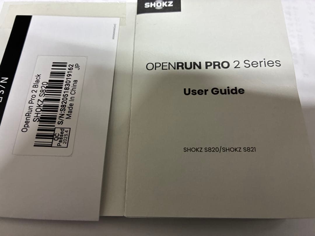SHOKZ OPENRUN PRO 2 骨伝導イヤホン ブラック