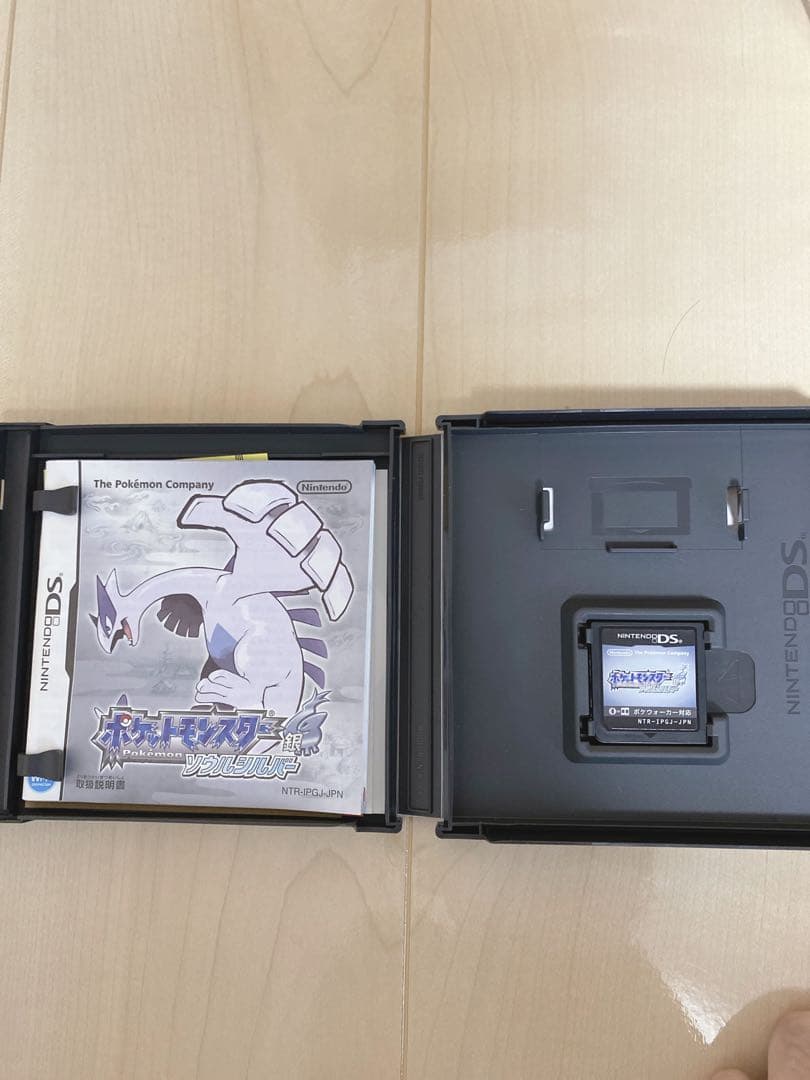 【ポケウォーカー有り】ポケットモンスター ソウルシルバー　銀