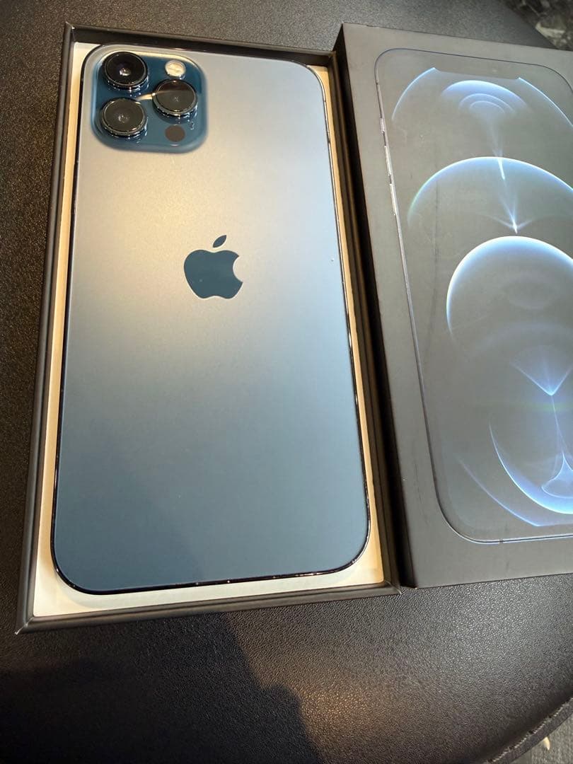 Apple iPhone 12 Promax 256GB パシフィックブルー