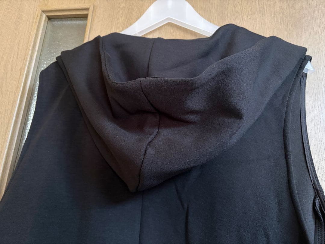 美品☆ローズティアラダンボールニットジレベスト黒大きいサイズ46