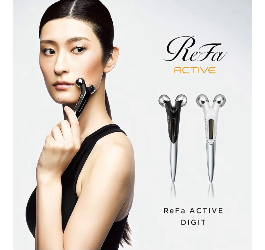 ReFa 美顔ローラーアクティブディジット ブラック RF-DG2151B-N