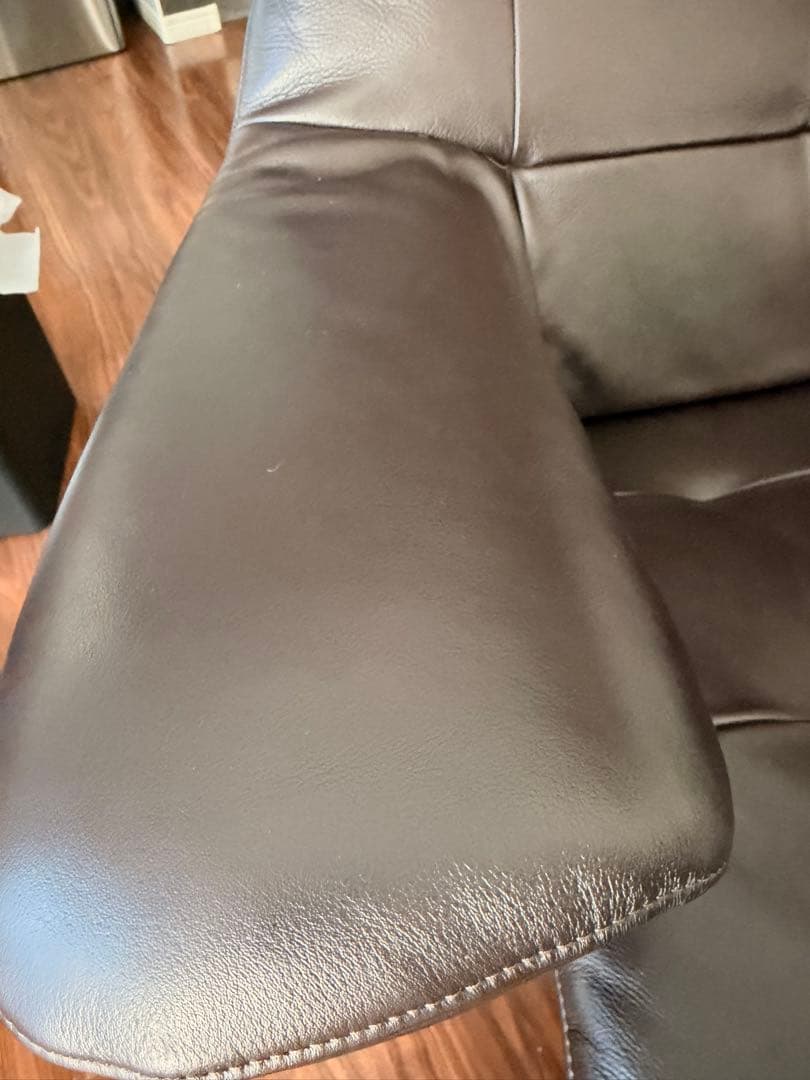 極美品　カリモク　ザ・ファーストMサイズ　本革（リーベル）