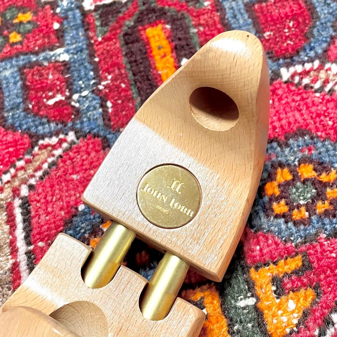 【値下げ】超希少JOHN LOBB パリロゴ期シューツリー ゴールドメダル 6E