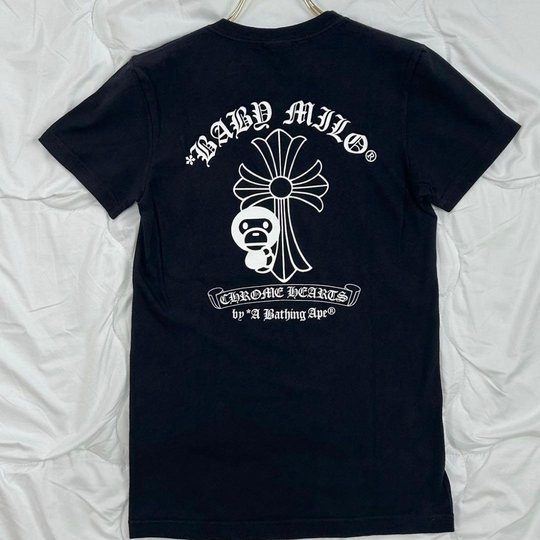 美品 正規品 CHROME HEARTS エイプ コラボ 半袖 Tシャツ XS