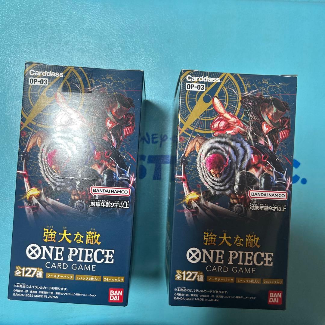 a*k様 ワンピカード　強大な敵　未開封　BOX