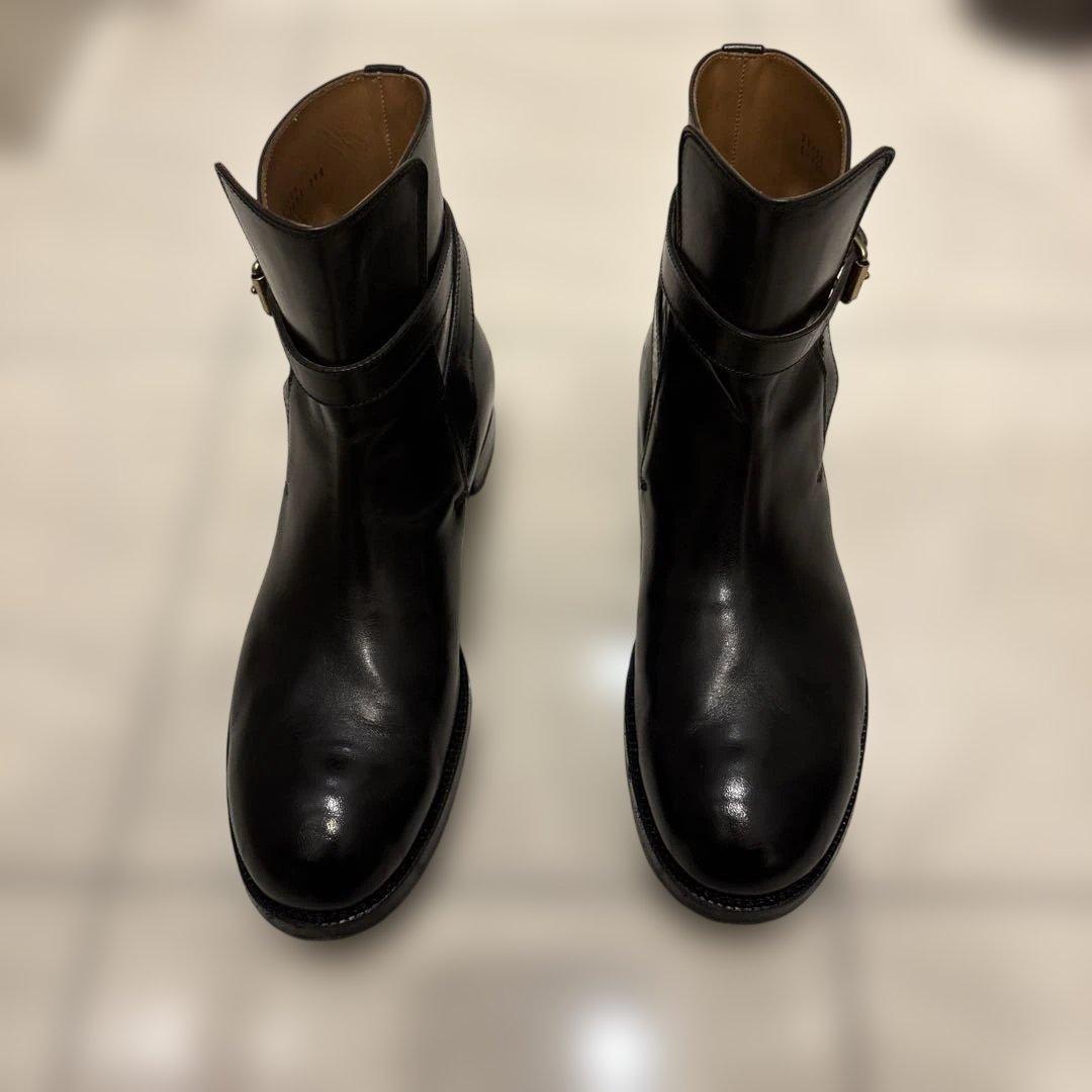 テ*キ様 chausser ショセ　ジョッパーブーツ　黒　26.5cm メンズ