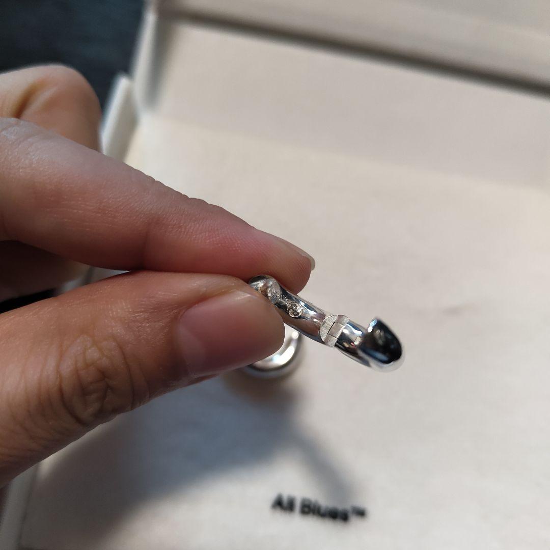 All Blues フープピアス　Almost earrings シルバー925