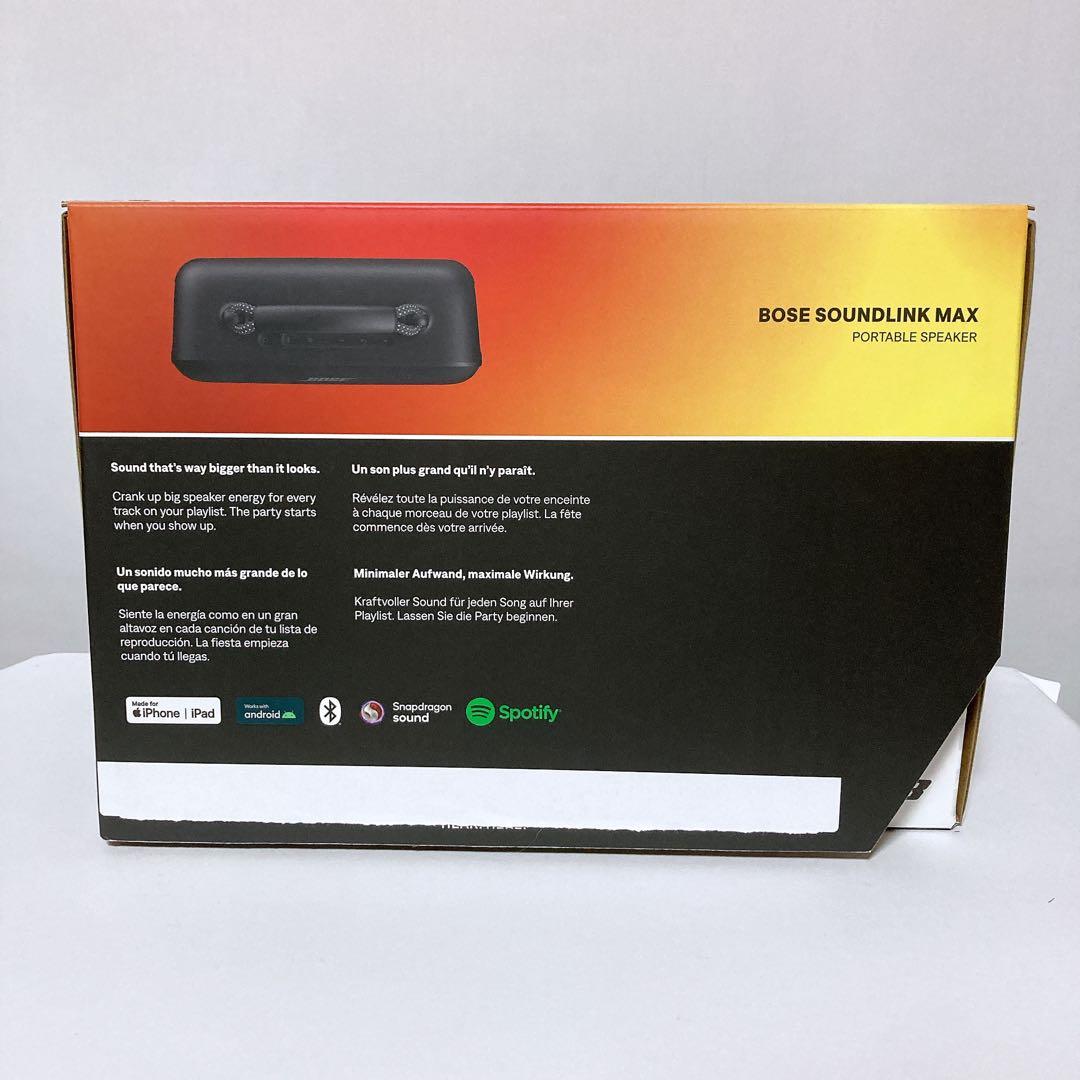 スピーカー・ウーファー Bose SoundLink Max Portable Speaker