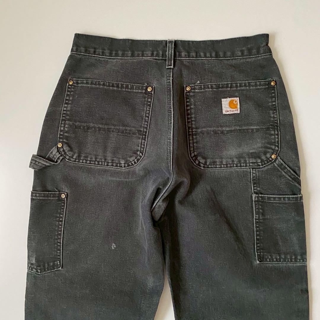 00s カーハート ダブルニーダックペインター ブラック 31×30