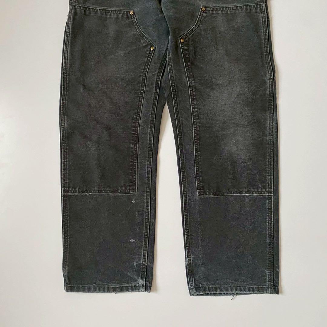 00s カーハート ダブルニーダックペインター ブラック 31×30