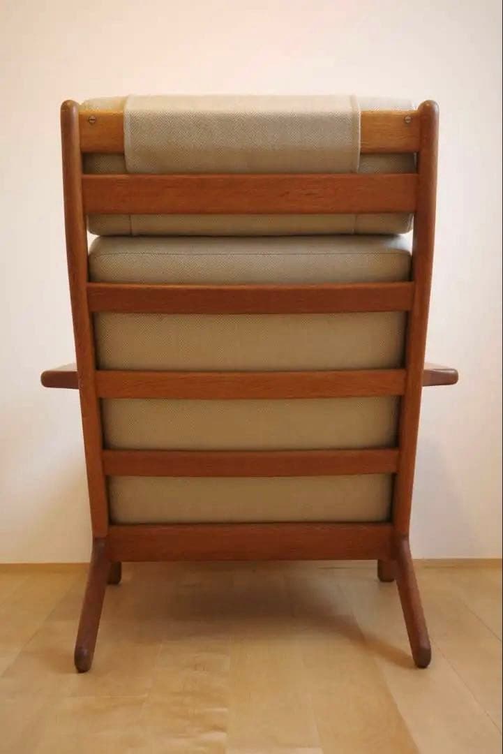 GE290A　ハイバックソファ　オーク材　Hans J.Wegner