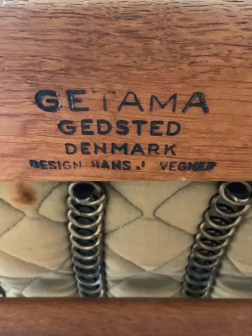 GE290A　ハイバックソファ　オーク材　Hans J.Wegner