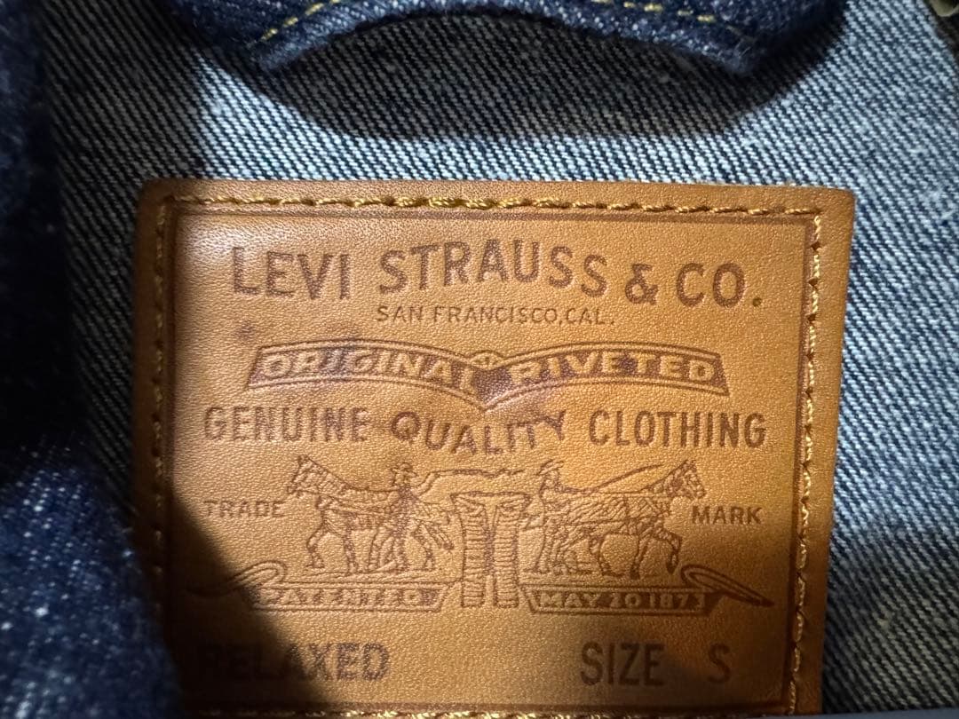 Levi's トラッカー　デニム　Gジャン　ジャケット　大戦　キムタク