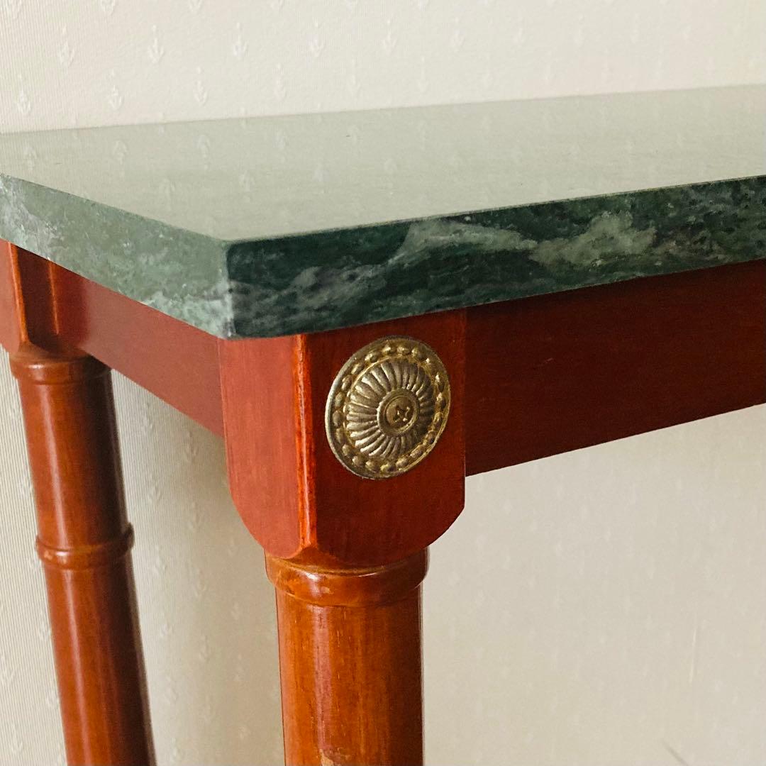 レア！一点物！アンティーク 大理石コンソールテーブル