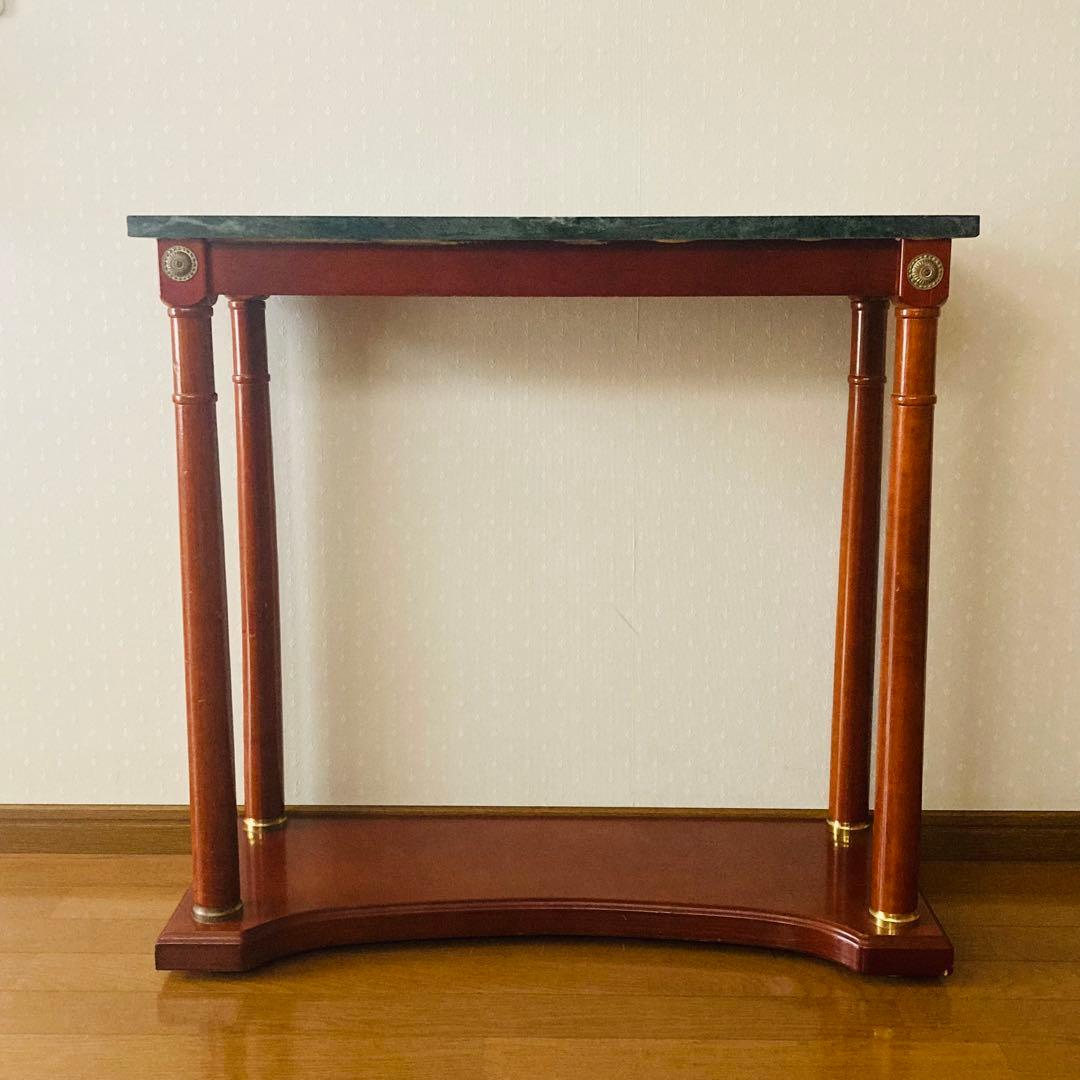 レア！一点物！アンティーク 大理石コンソールテーブル