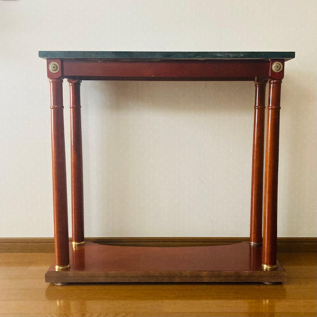 レア！一点物！アンティーク 大理石コンソールテーブル