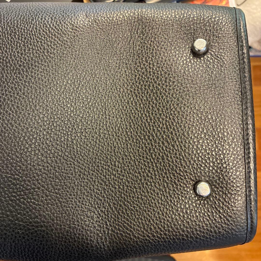 milk COACH トートバッグ ロゴ ストライプ