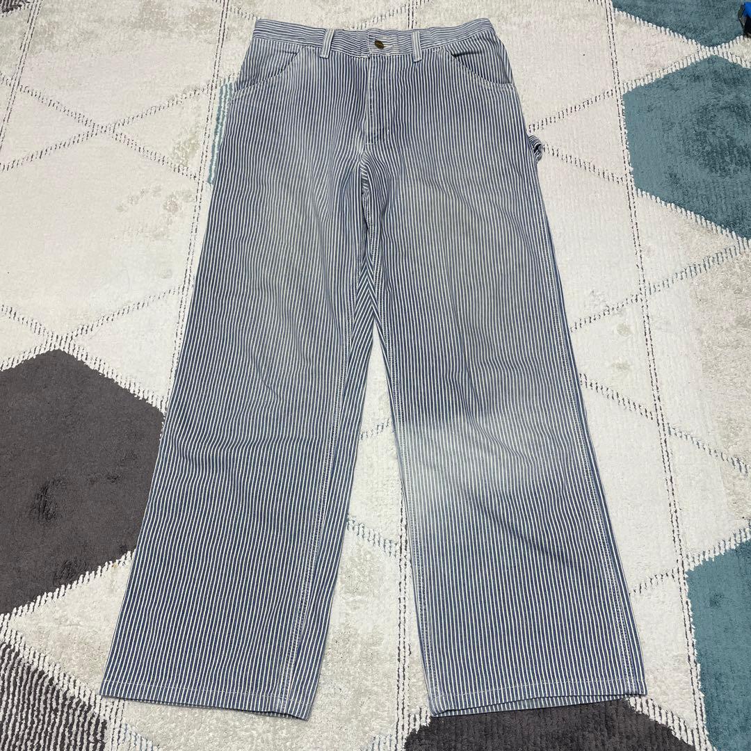 Carhartt 90s USA製 ヒッコリーペインターパンツ W31