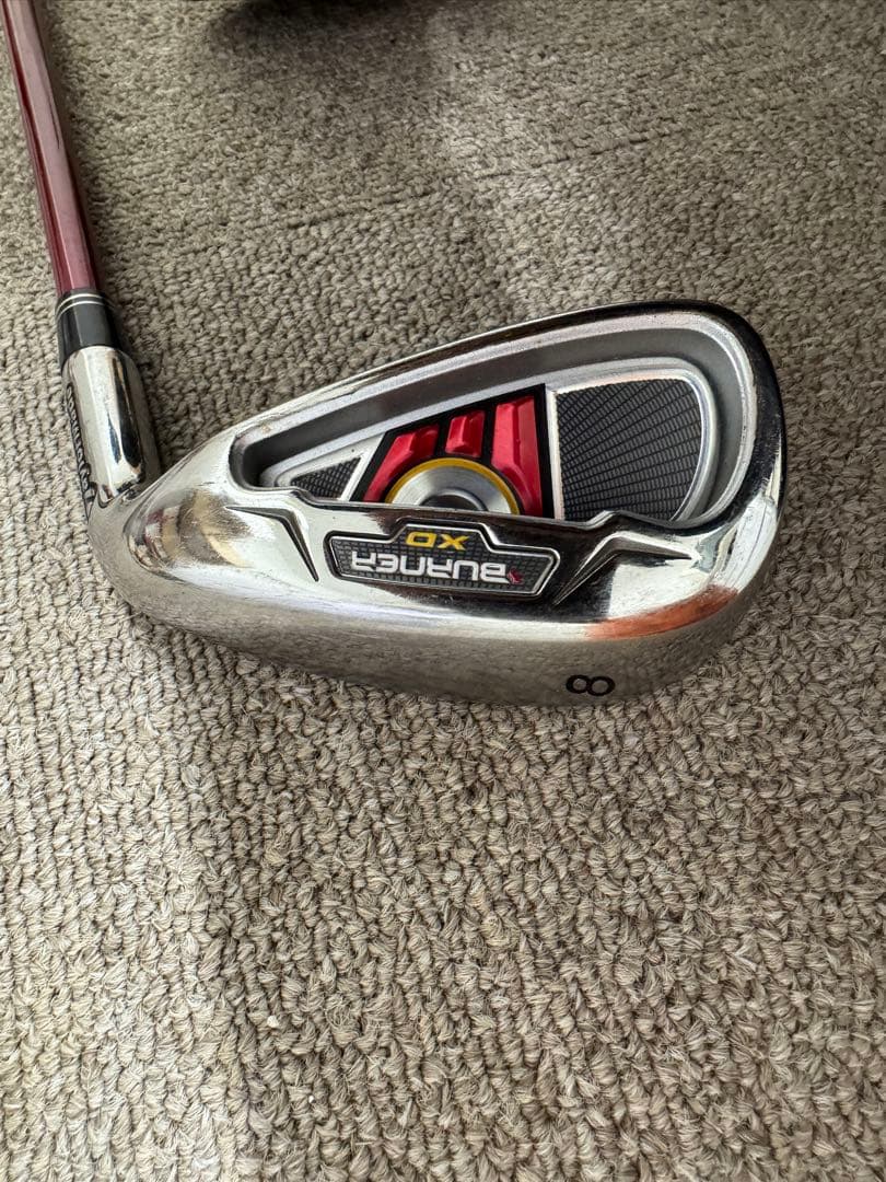 バーナーSD　カーボンシャフト　フレックスS アイアン8本セットS-5番