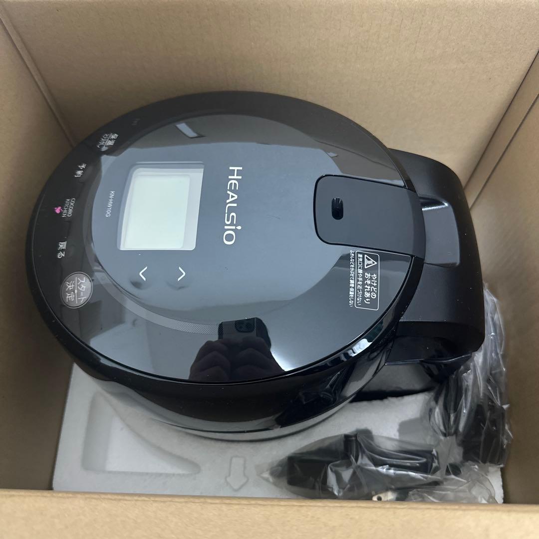 SHARP 水なし自動調理鍋　KN-HW10G-B