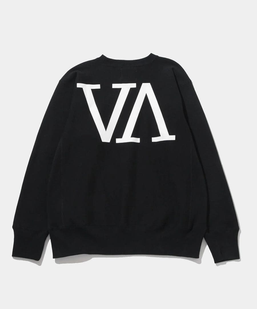 V.A. ブラック スウェットChampion C/N Sweat - 001