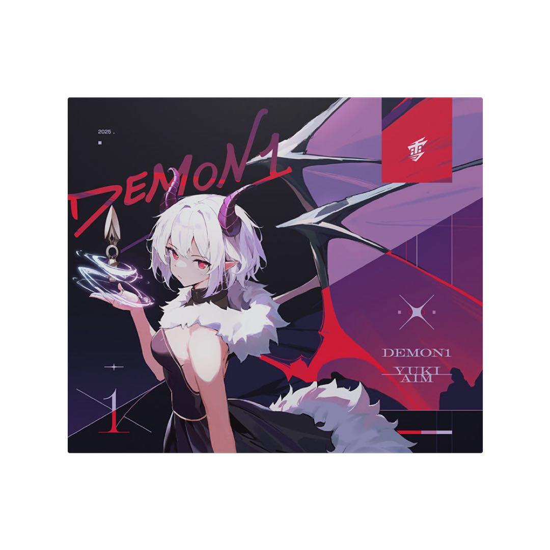 【最終値下げ】YukiAim x Demon1 Glass Mousepad