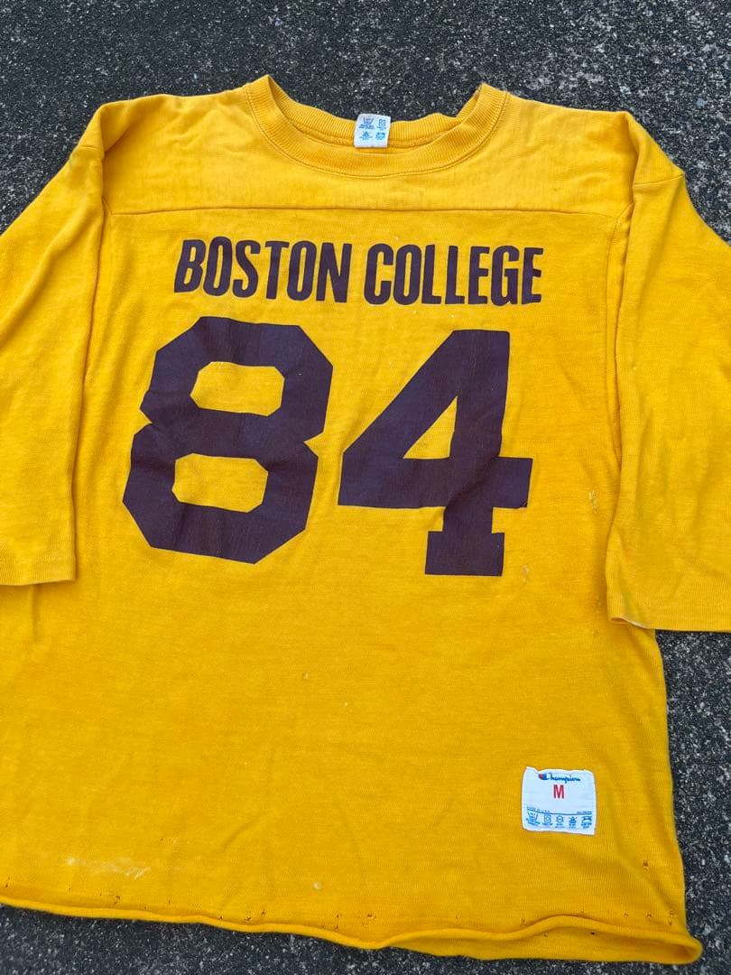 80s Champion チャンピオン フットボールtシャツ アメリカ製