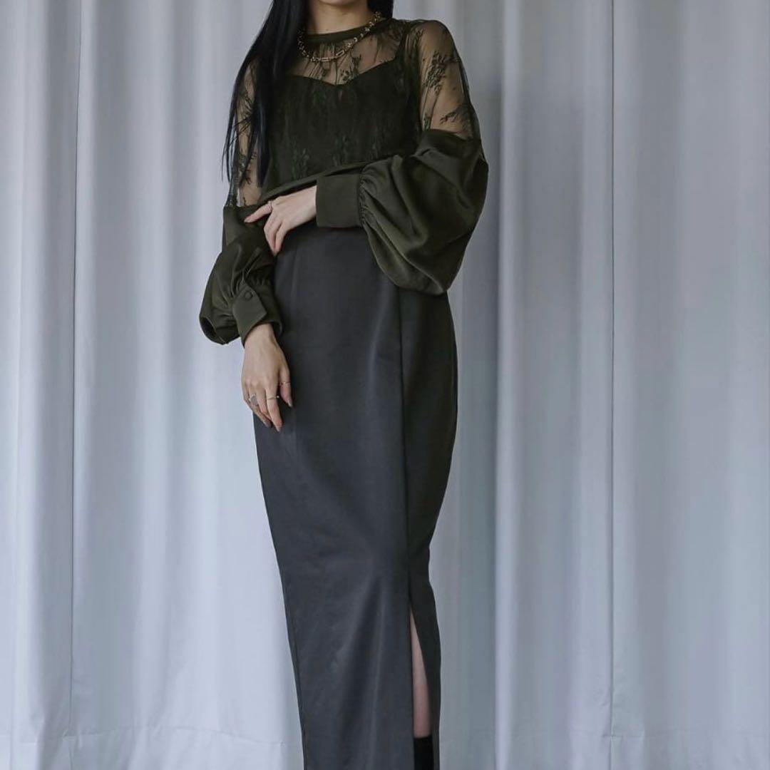 Ezick Lady set レーストップドレス 結婚式 ボレロ