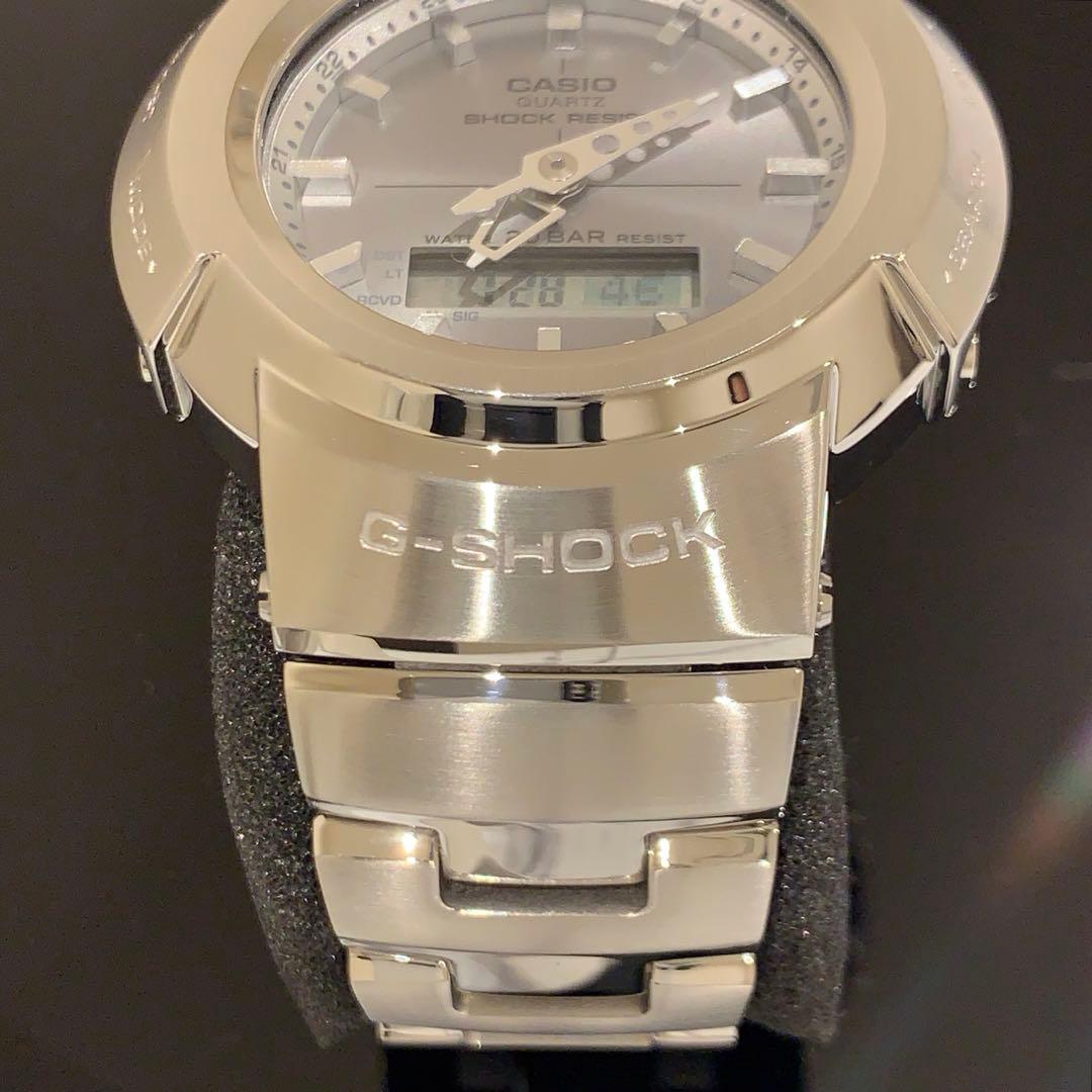カシオ G-SHOCK AWM-500D-1A8JF フルメタル 美品