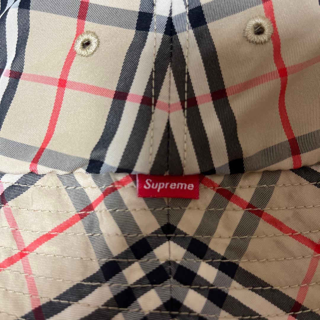 【*K様 SUPREME BURBERRY バケットハット M/L