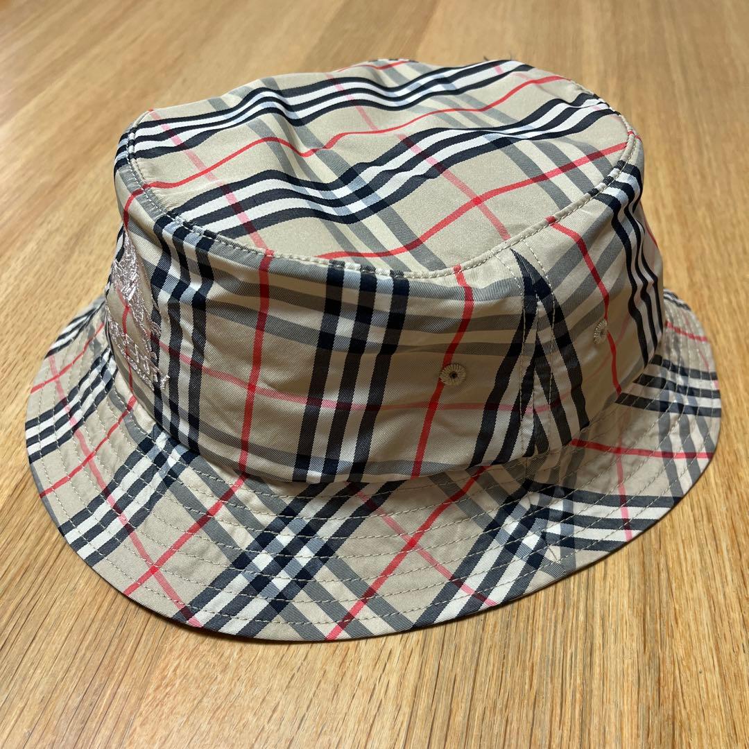 【*K様 SUPREME BURBERRY バケットハット M/L