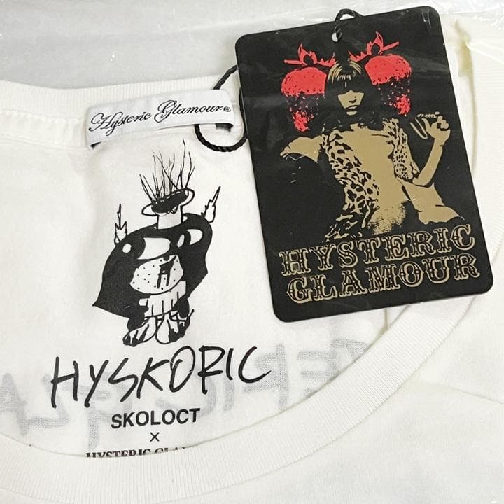 【新品】HYSTERIC GLAMOUR × SKOLOCT Tシャツ　レア