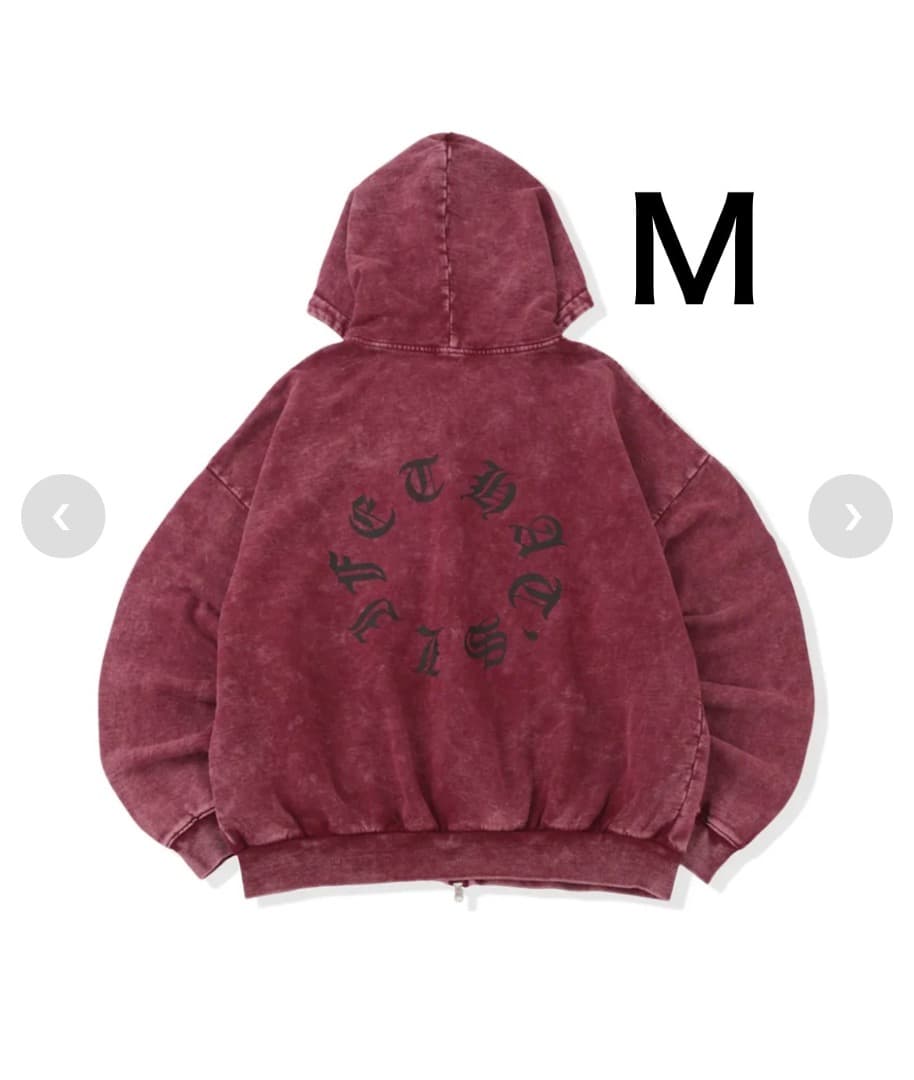 That’s life 赤 人気パーカー Mサイズ