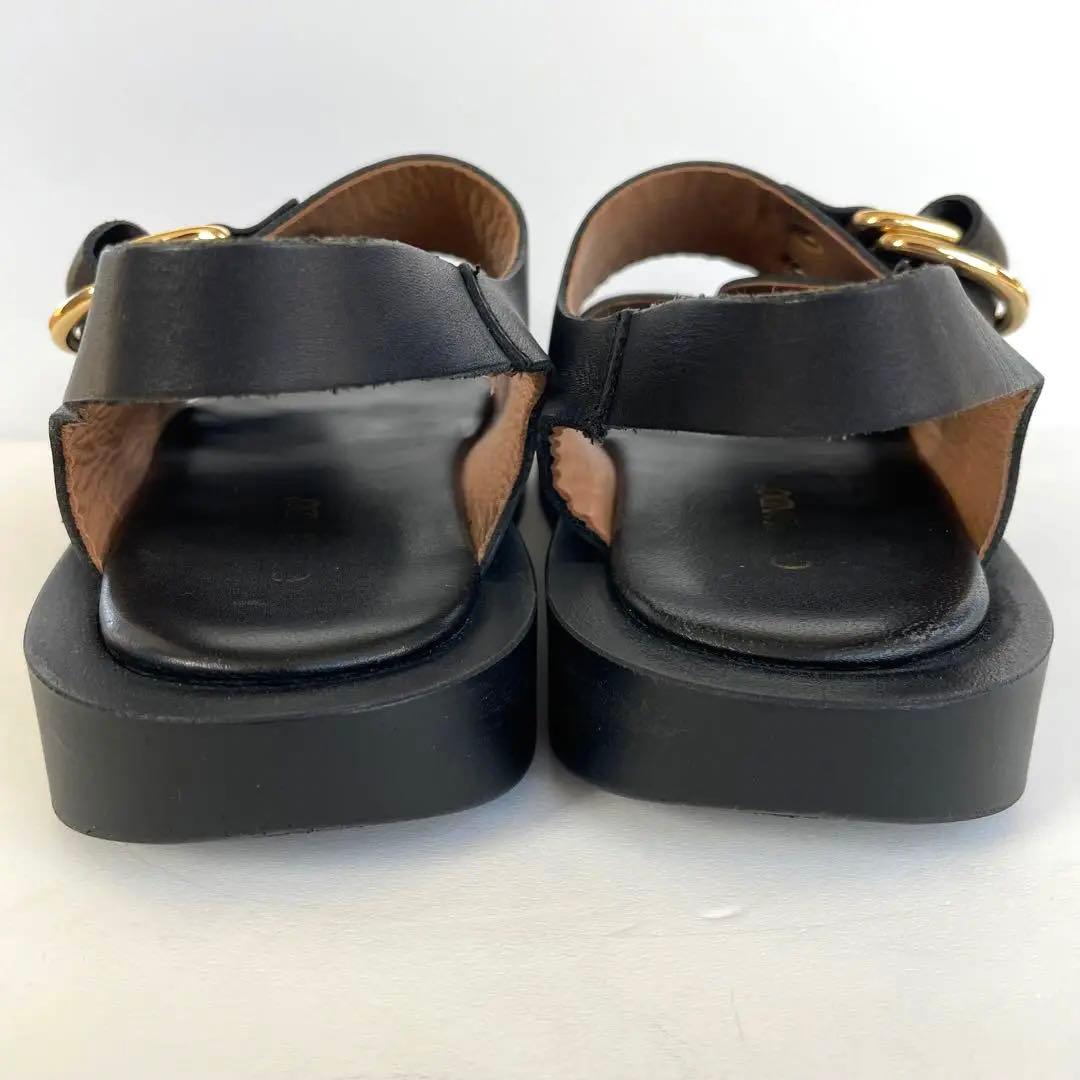 超美品☆Curensology×CAMINANDO ダブルリングサンダル24