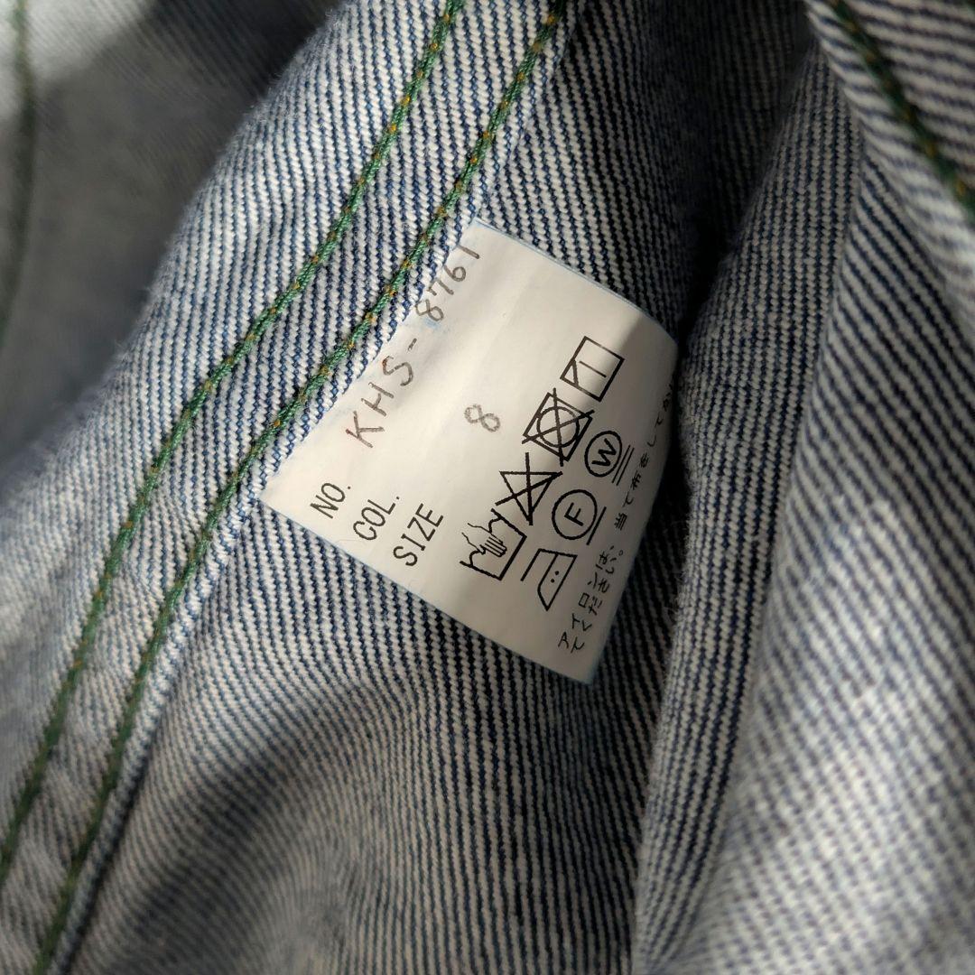 kakinoha DENIM TRACKER JACKET サイズ8