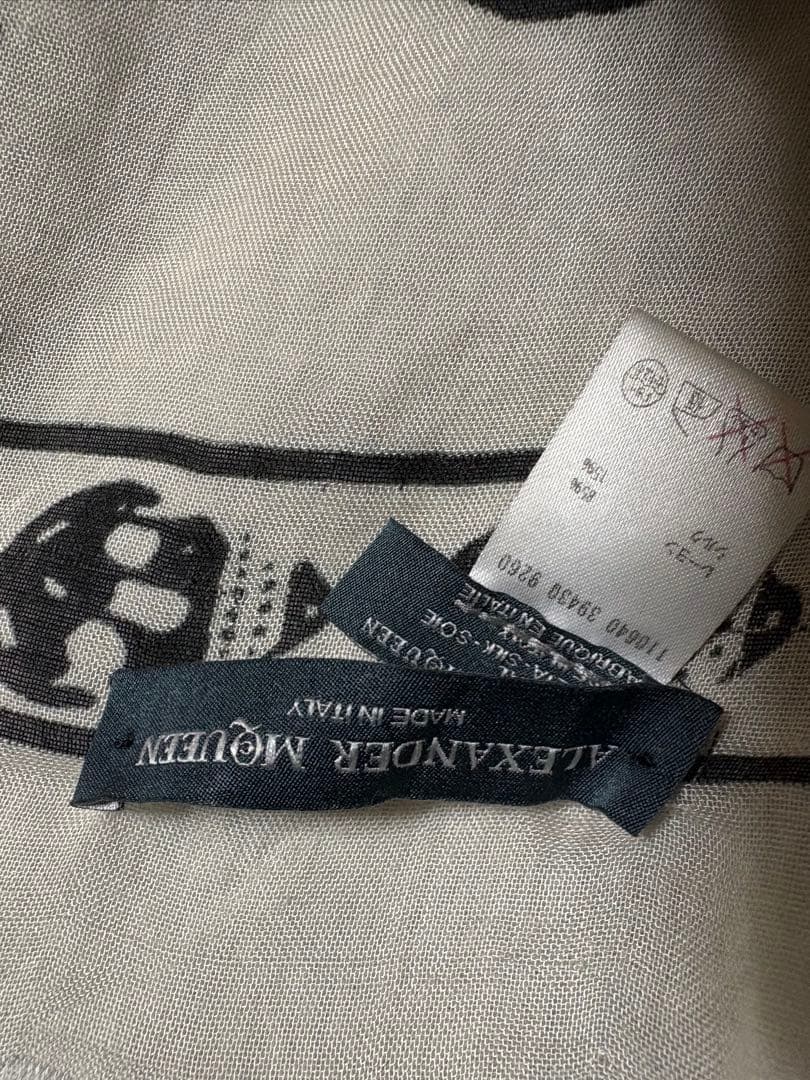 Alexander McQueen ストール【Jahxncho着用】